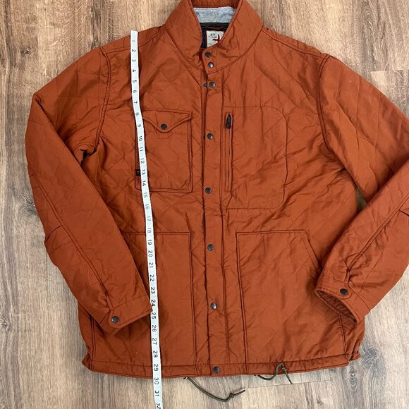 Relwen Quilted Insulated Tanker Jacket in Chestnut Brown Sz 2X - Picture 8 of 16
